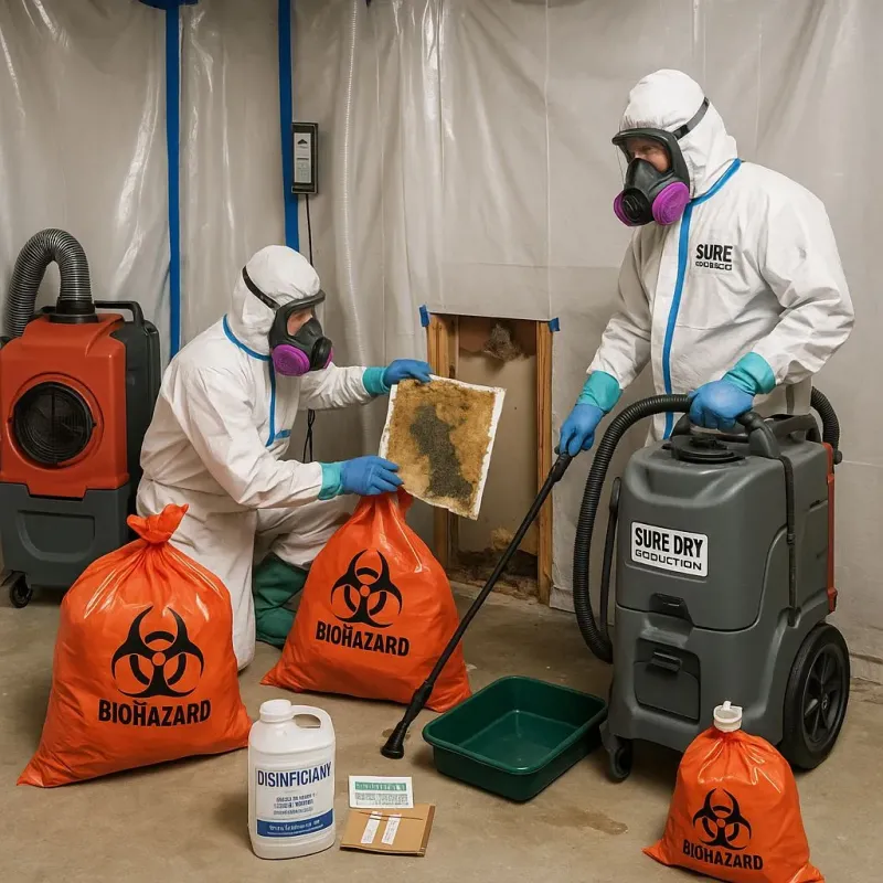 Contaminated Water Handling Protocols process in West Feliciana Parish, LA