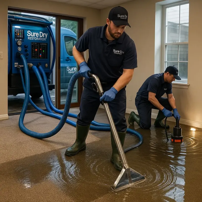 Water Extraction and Removal process in West Feliciana Parish, LA